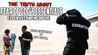 Fear of God Essentials FOG Pacsun VLOG HAUL LOOK BOOK REVIEWToo EXPENSIVE for what it is [upl. by Olatha220]