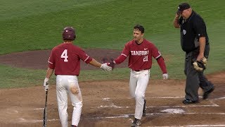 Recap No 2 Stanford baseball powers their way to series win over rival California [upl. by Coridon]