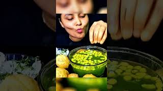 Mukhbang Indian Street Food Gol Gappa amp Pani Puri With ASMR Sweet And Spicy Water Mukbang Eating [upl. by Aiahc]