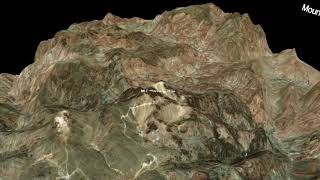 Mount Catherine Egypt Aerial Flyover [upl. by Gati]