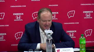 Postgame Media Conference vs Michigan State  Wisconsin Mens Basketball  Jan 26 2024 [upl. by Latton]