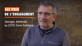 Fédérer par les marches solidaires  lengagement de Georges bénévole au CCFDTerre Solidaire [upl. by Enihpesoj784]