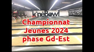 Phase Gd Est championnat jeunes bowling 2024 France [upl. by Verlie]