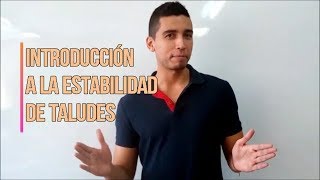 Introducción a la estabilidad de taludes  Estabilidad de taludes [upl. by Etteuqal]