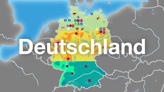 Deutschland  Überblick in Karten [upl. by Lenehc832]