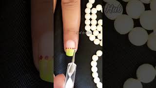 easy dotting nail art💅 shortvideo nailart youtubeshorts shorts [upl. by Krishnah496]