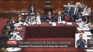 Aprueban proyecto que modifica ley de alimentación saludable [upl. by Aitnauq]