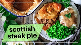 Scottish Steak Pie [upl. by Yreffej]