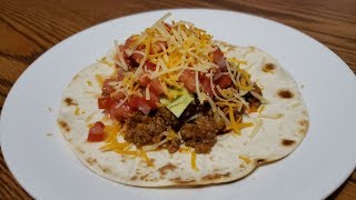 Cómo preparar Tacos de Carne Molida🌮🌮 Fácil y Rápido😊 Recetas en casa [upl. by Hanyaz]