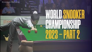 Luca Brecel vs Si Jiahui  Cazoo World Snooker Championship 2023  Semi Final  session 2 [upl. by Aylmer]