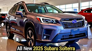 Unveiling the 2025 Subaru Solterra The Future of Electric Adventure [upl. by Atnoled]