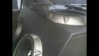 4 JBL Subs Nissan Sentra High SPL [upl. by Janine829]