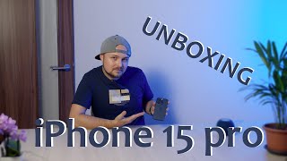 Proč si koupit iPhone 15 Pro unboxing 4K  Filip Malý [upl. by Poucher]