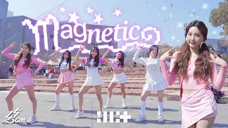 KPOP IN PUBLIC ILLIT아일릿  Magnetic Dance Cover by 155cm Australia [upl. by Annid344]