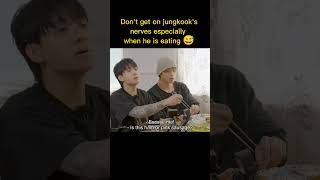 Please dont get on his nerves😂 bts [upl. by Anuahsed]