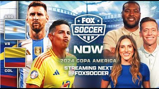 Argentina vs Colombia Pregame Show  FOX SOCCER NOW [upl. by Annay]