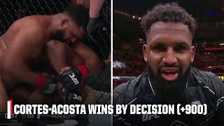 Waldo CortesAcosta defeats Robelis Despaigne by decision 900 😱  ESPN BET [upl. by Oicam]