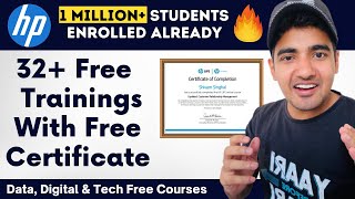 Free Hp Online Training Courses  Get Professional Certificate  Free Learning Courses TrickyMan [upl. by Swain]