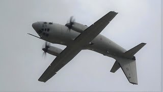 37000lbs of craziness  Italian Air Force C27J Spartan  RIAT 2019 [upl. by Zinn276]