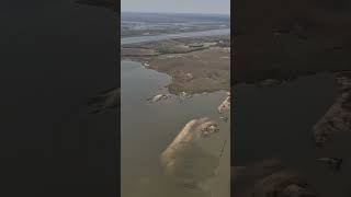 Flyover of Fort Pulaski Savannah Georgia Civil War Fort [upl. by Wat]