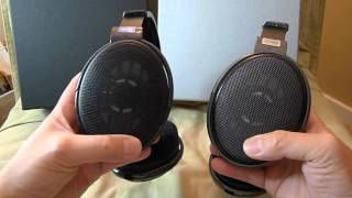 Sennheiser HD600 vs HD650 headphones overview and impressions [upl. by Tatman]