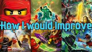 How I Would Improve EVERY Ninjago Installment Part 1 The Golden Age [upl. by Adnohsat]