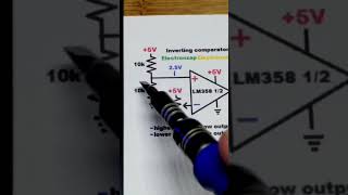 Schematic for Inverting Comparator Circuit [upl. by Fortna219]