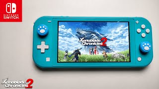 Xenoblade Chronicles 2 Nintendo Switch Lite Gameplay [upl. by Arrait402]