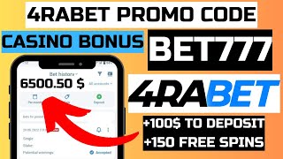 4rabet how to play casino bet  how to bet on 4rabet  how to place bet on 4rabet [upl. by Attem797]