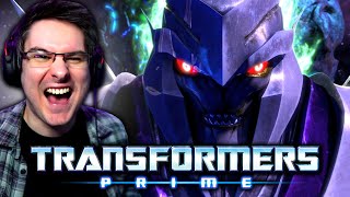 MY FIRST TIME WATCHING TRANSFORMERS PRIME  Episode 1 REACTION [upl. by Nivlek]