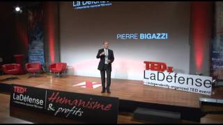 Comment marier philosophie et management Pierre Bigazzi at TEDxLaDéfense [upl. by Schuman88]