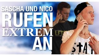 SASCHA UND NICO RUFEN EXTREM AN [upl. by Nicki]