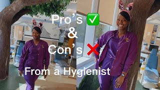 Pro’s and Con’s to Becoming A Dental Hygienist  Pay Hours Commuting My Experience [upl. by Lehpar]