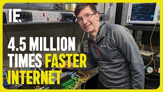 Internet Speeds Get 45 Million Times Faster [upl. by Autrey]