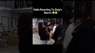 Ddg and Halle Bailey Are Back Together so cute🥹🤍ddg youtubeshorts ddgandhallebailey shorts [upl. by Ryann]