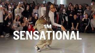 Chris Brown  Sensational feat Davido amp Lojay  Latrice Choreography [upl. by Yesnel]