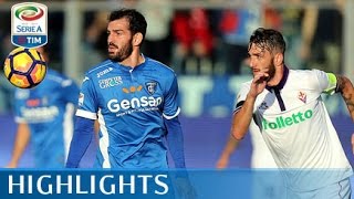 Empoli  Fiorentina  04  Highlights  Giornata 13  Serie A TIM 201617 [upl. by Anirbak830]