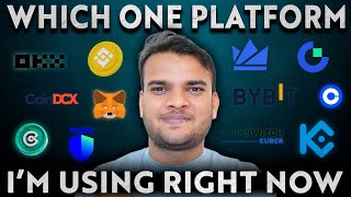 👉Which one crypto trading platform am I using right now  best crypto app for India [upl. by Mercier790]