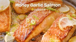 5Ingredient Honey Garlic Glazed Salmon Recipe  The Kitchn [upl. by Hansen]