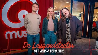 Melissa Depraetere aan De Leugendetector van Maarten amp Dorothee [upl. by Berthoud]