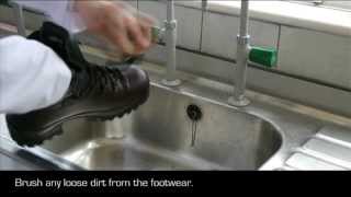 How to use Grangers G Max Footwear Cleaner [upl. by Irrahs]