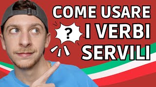 VERBI ITALIANI I Verbi Servili Sub ITA  Imparare l’Italiano [upl. by Oskar704]