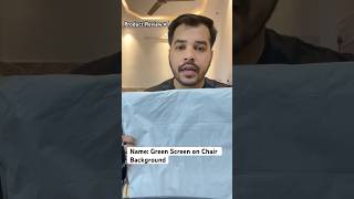 Review 1 youtube studio setup at home  Green Screen Background on Chair  hacker vlog [upl. by Marquita]