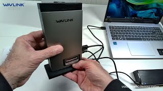 WAVLINK USB C Docking Station with 3 HDMI UG69PD13 Pro Review Video [upl. by Ecnatsnok]