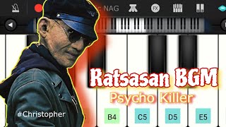 Ratsasan BGM  Psycho Killer BGM  Piano Tutorial christopher [upl. by Vullo]