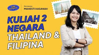 Gini Rasanya Kuliah Beasiswa di Thailand dan Filipina [upl. by Yecam237]