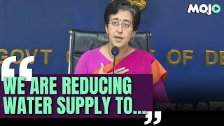 Atishi Accuses Haryana Of Not Releasing Delhis Water Share Amid Crisis  Appeals To The Public [upl. by Naej]