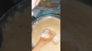 Basen And suji ka halwa recipe naheedsheikh6865 shortvideo cooking villagefood [upl. by Ymer606]