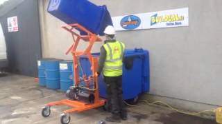 Wheelie bin tipper by DREie [upl. by Gassman899]