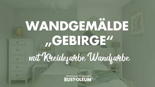 Kreative Wandgestaltung mit Kreidefarbe [upl. by Zena]